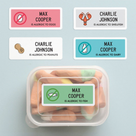 Tinyme Allergy Labels