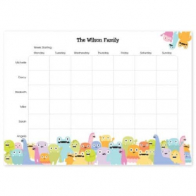Weekly Personalised Planner (multi column)