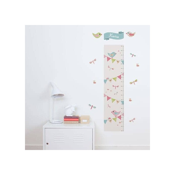 Woodland Bunting Height Chart Tinyme UK