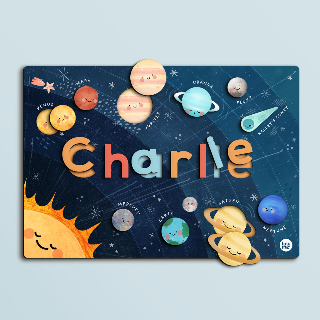 Personalized name puzzle for 1 year old top