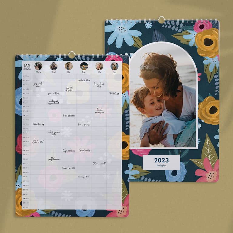 2024 Calendars Family Planners Personalised Calendars Tinyme UK